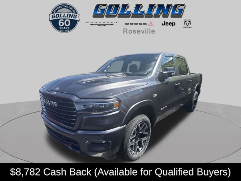 New 2026 Ram 1500 LARAMIE CREW CAB 4X4 5'7 BOX Pickup