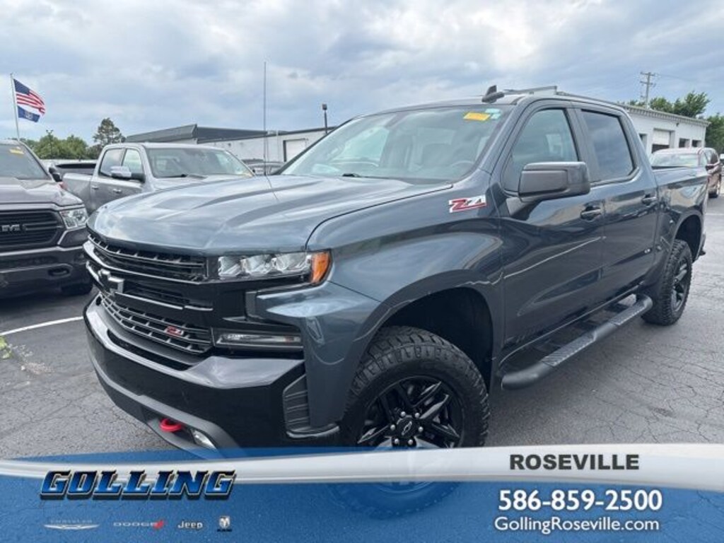 Used 2019 Chevrolet Silverado 1500 LT Trail Boss Truck Crew Cab