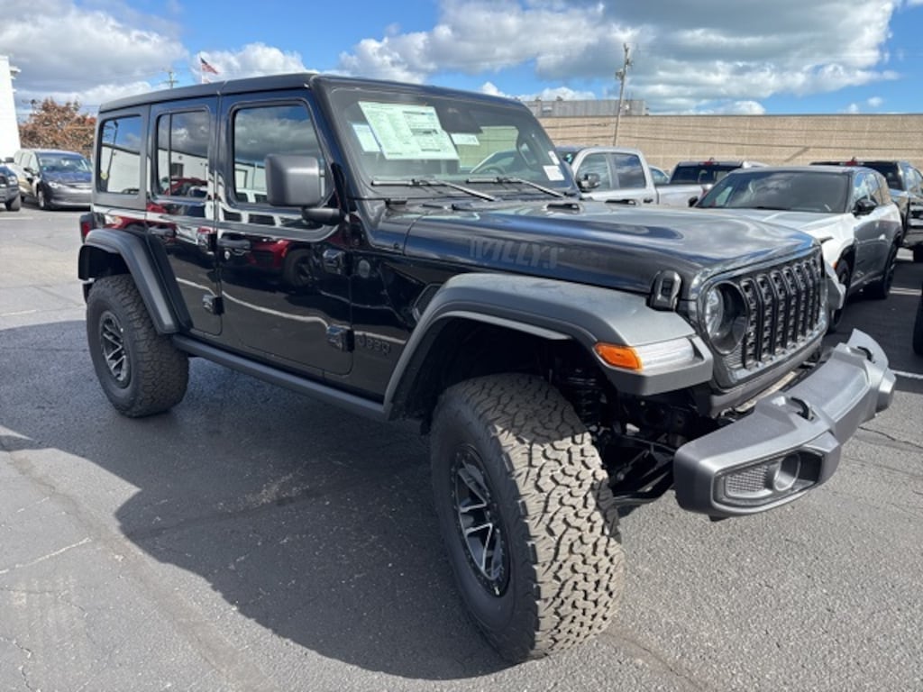 New 2026 Jeep Wrangler 4-DOOR WILLYS Sport Utility