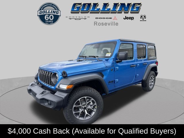 New 2026 Jeep Wrangler 4-DOOR SPORT S Sport Utility