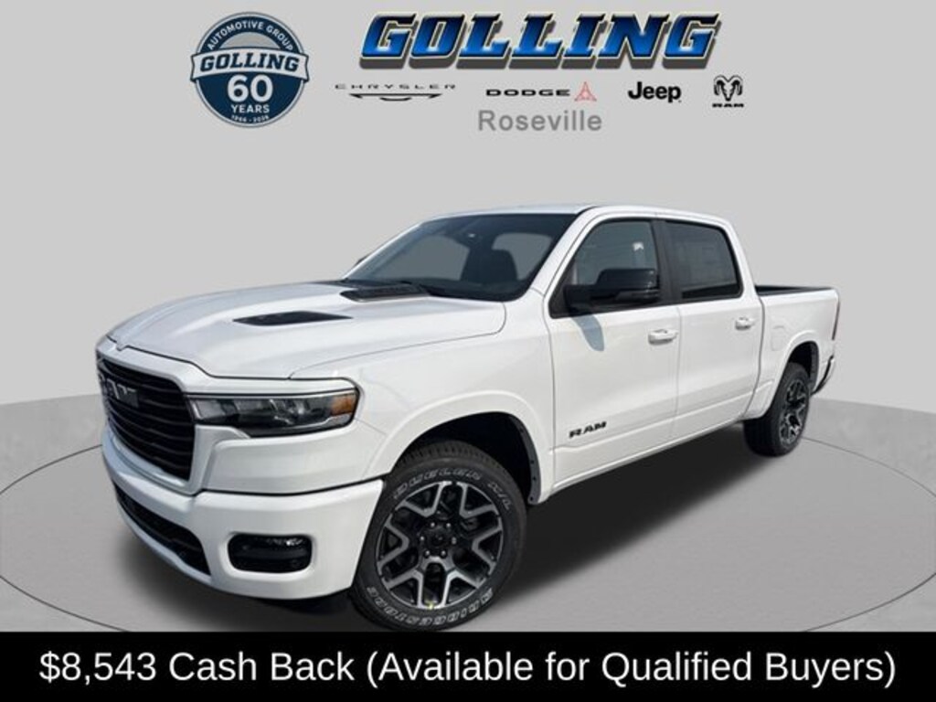 New 2026 Ram 1500 LARAMIE CREW CAB 4X4 5'7 BOX Pickup