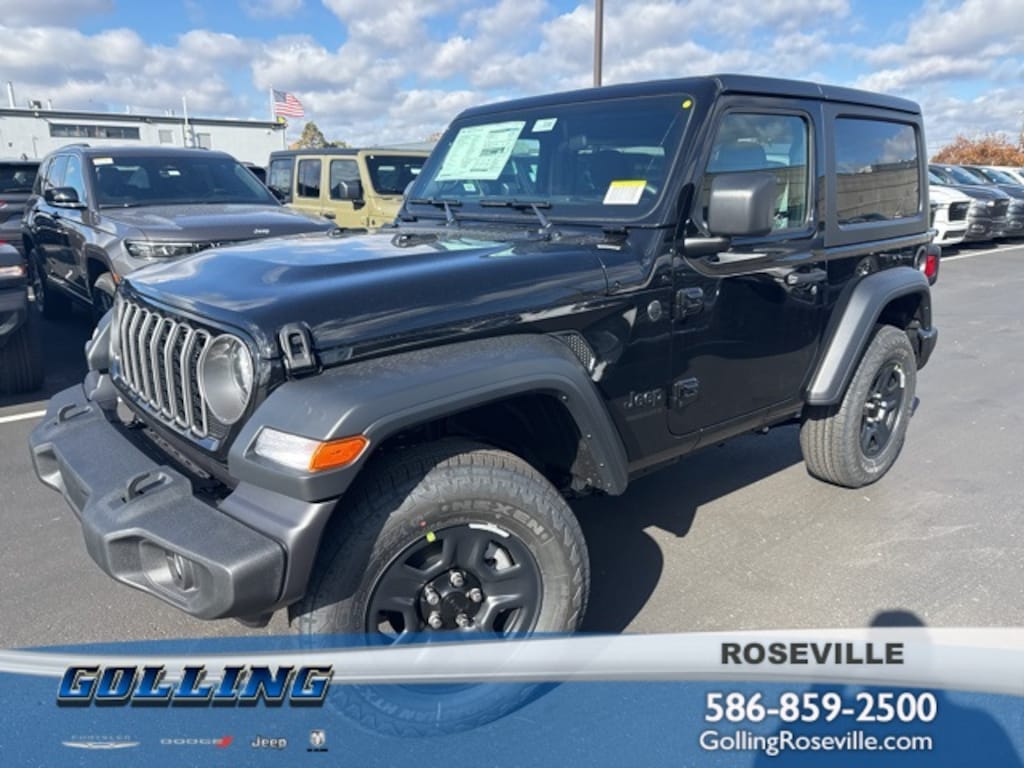 New 2026 Jeep Wrangler 2-DOOR SPORT Sport Utility