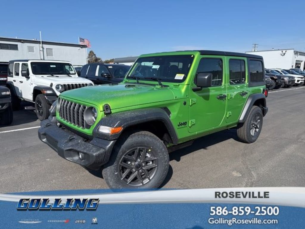 New 2026 Jeep Wrangler 4-DOOR SPORT S Sport Utility