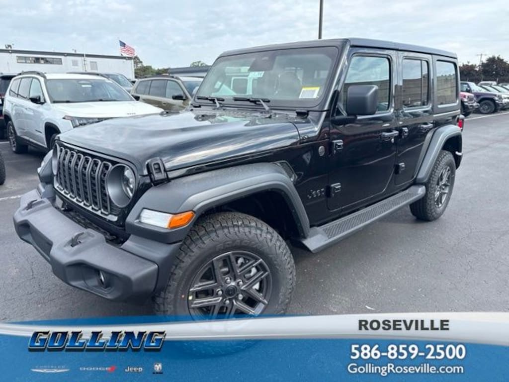 New 2026 Jeep Wrangler 4-DOOR SPORT S Sport Utility