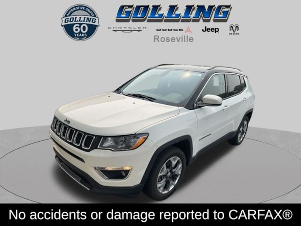 Used 2020 Jeep Compass Limited SUV