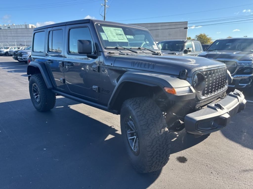 New 2026 Jeep Wrangler 4-DOOR WILLYS Sport Utility