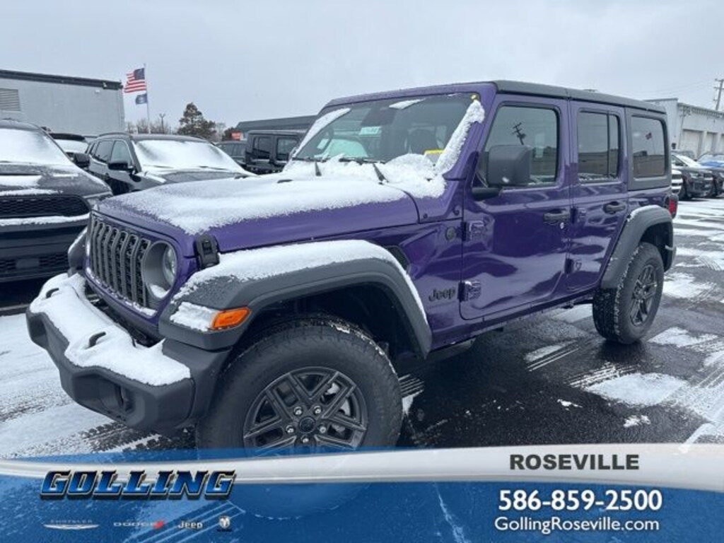 New 2026 Jeep Wrangler 4-DOOR SPORT S Sport Utility