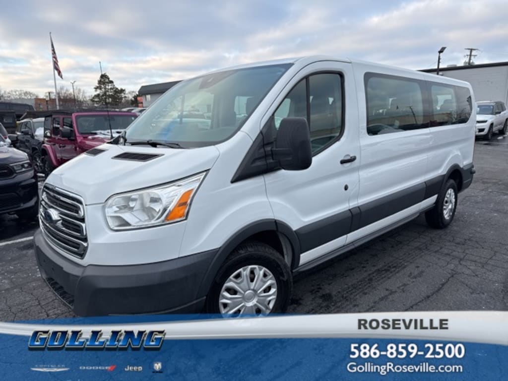 Used 2015 Ford Transit-350 Wagon Low Roof Wagon