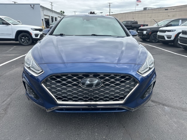 Used 2018 Hyundai Sonata Sport with VIN 5NPE34AF0JH716537 for sale in Roseville, MI