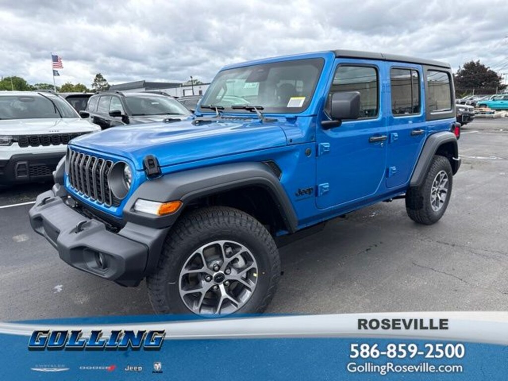 New 2026 Jeep Wrangler 4-DOOR SPORT S Sport Utility