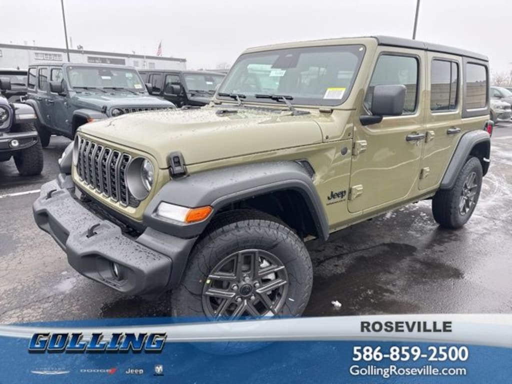 New 2026 Jeep Wrangler 4-DOOR SPORT S Sport Utility