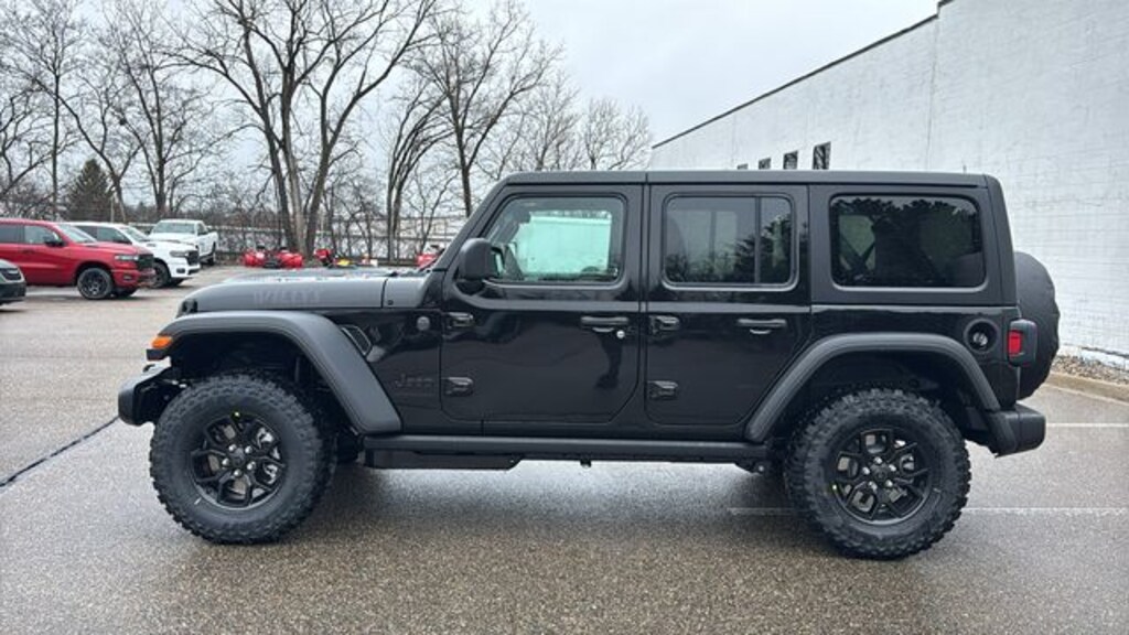 New 2026 Jeep Wrangler 4-Door Willys 4x4 Sport Utility