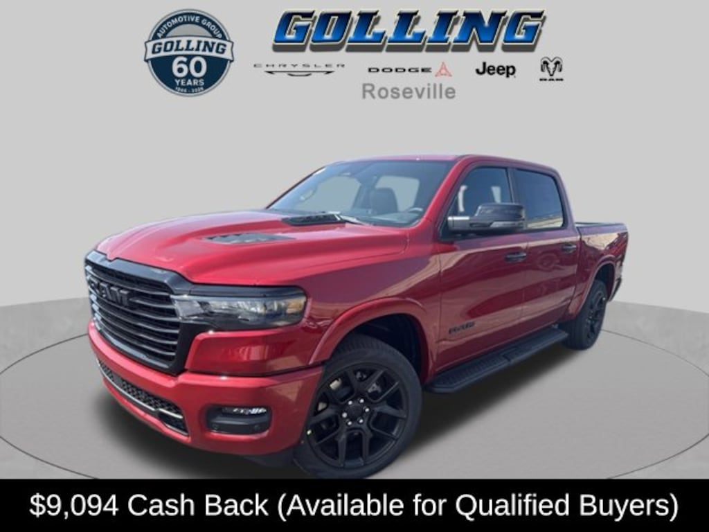 New 2026 Ram 1500 LARAMIE CREW CAB 4X4 5'7 BOX Pickup