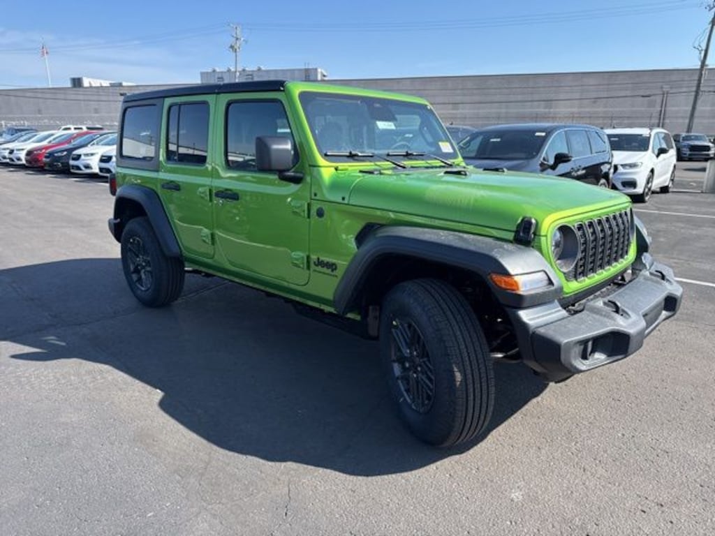 New 2026 Jeep Wrangler 4-DOOR SPORT S Sport Utility