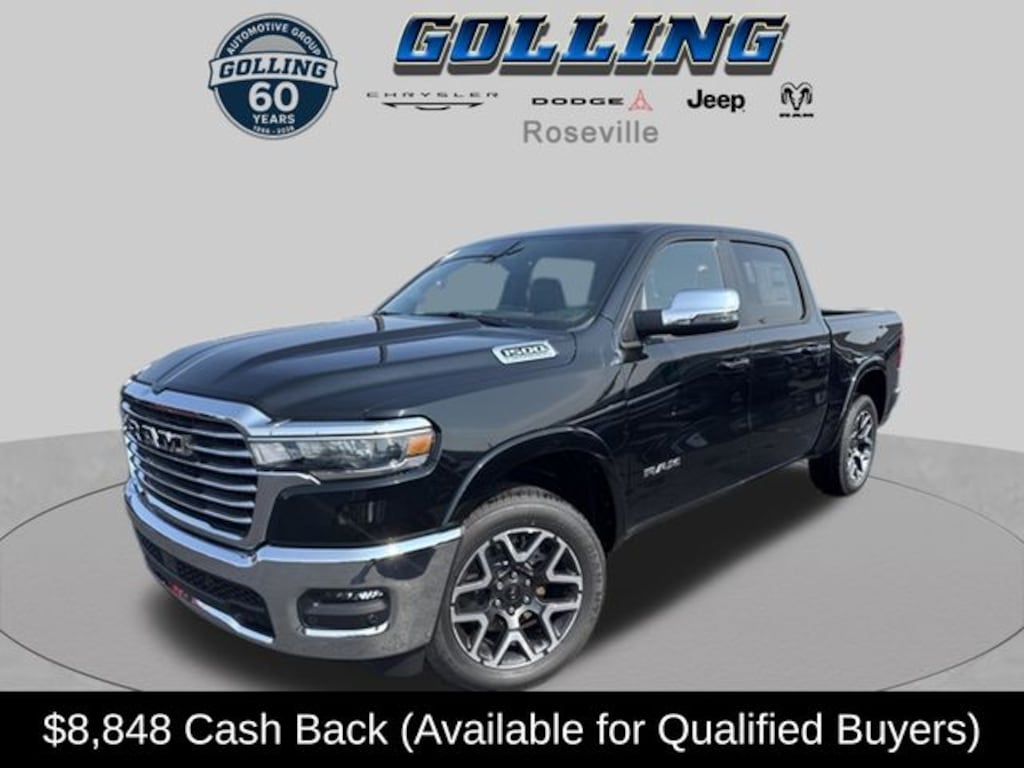 New 2026 Ram 1500 LARAMIE CREW CAB 4X4 5'7 BOX Pickup