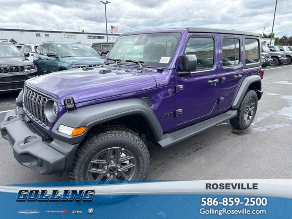 New 2026 Jeep Wrangler 4-DOOR SPORT S Sport Utility