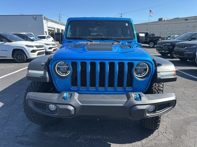 Used 2022 Jeep Wrangler Unlimited Rubicon 4XE with VIN 1C4JJXR62NW238342 for sale in Roseville, MI