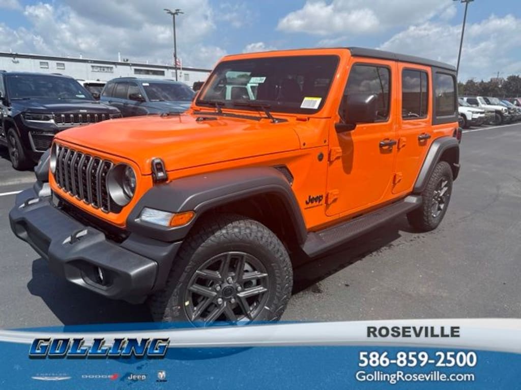 New 2026 Jeep Wrangler 4-DOOR SPORT S Sport Utility