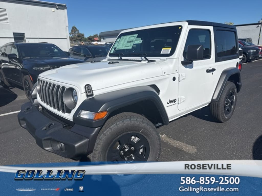 New 2026 Jeep Wrangler 2-DOOR SPORT Sport Utility