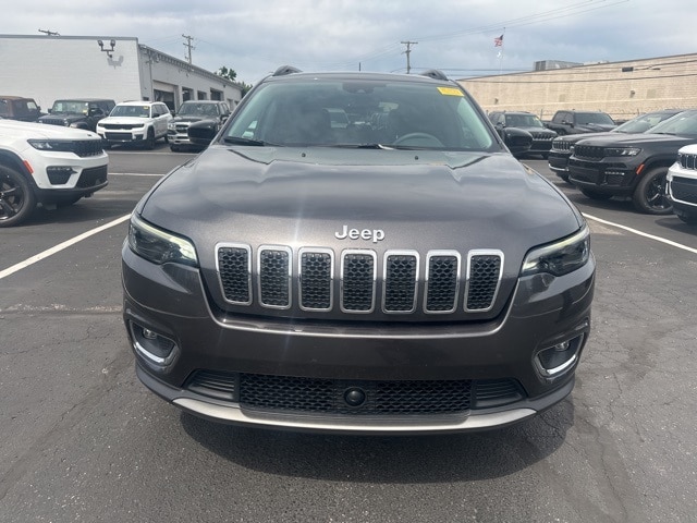 Certified 2022 Jeep Cherokee Limited with VIN 1C4PJMDX9ND514794 for sale in Roseville, MI