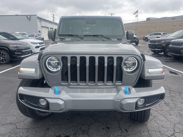 Certified 2022 Jeep Wrangler Unlimited High Altitude 4XE with VIN 1C4JJXP64NW126371 for sale in Roseville, MI
