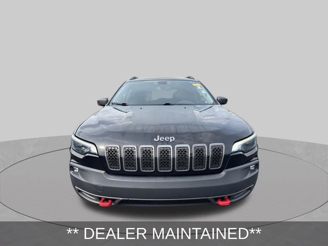 Used 2019 Jeep Cherokee Trailhawk with VIN 1C4PJMBXXKD394602 for sale in Roseville, MI