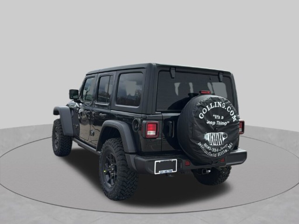 New 2026 Jeep Wrangler 4-DOOR WILLYS Sport Utility