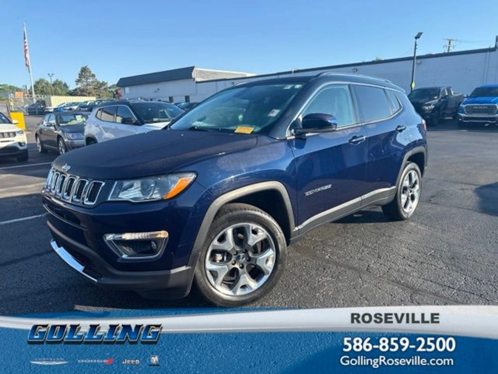 Used 2020 Jeep Compass Limited SUV