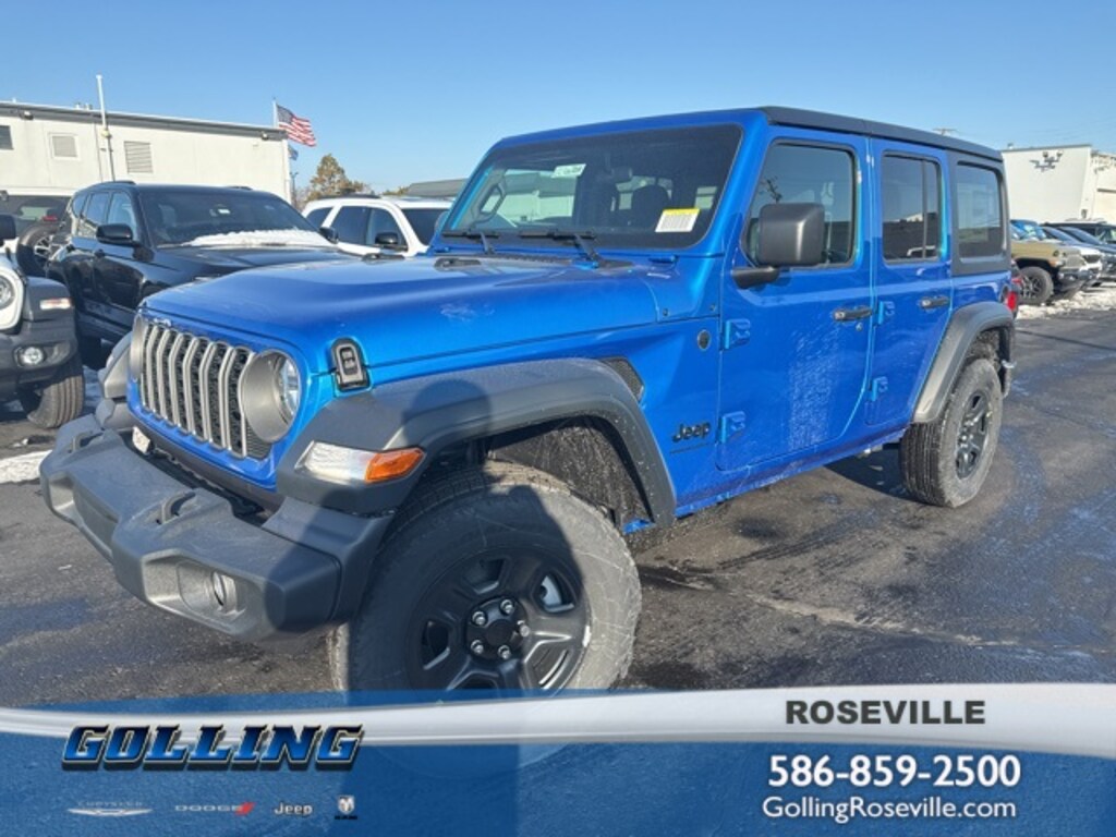 New 2026 Jeep Wrangler 4-DOOR SPORT Sport Utility