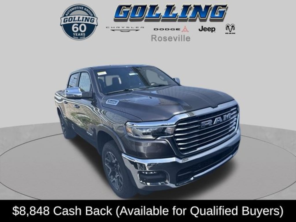 New 2026 Ram 1500 LARAMIE CREW CAB 4X4 5'7 BOX Pickup