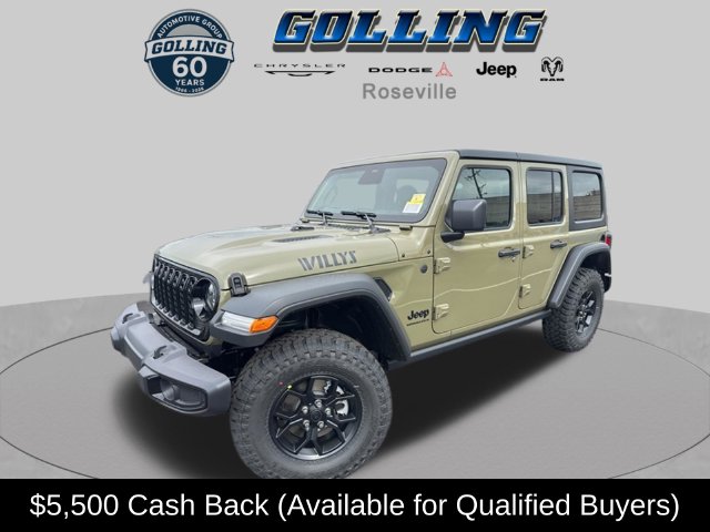 New 2026 Jeep Wrangler 4-DOOR SPORT Sport Utility