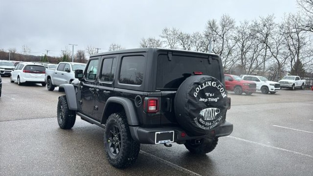 New 2026 Jeep Wrangler 4-Door Willys 4x4 Sport Utility