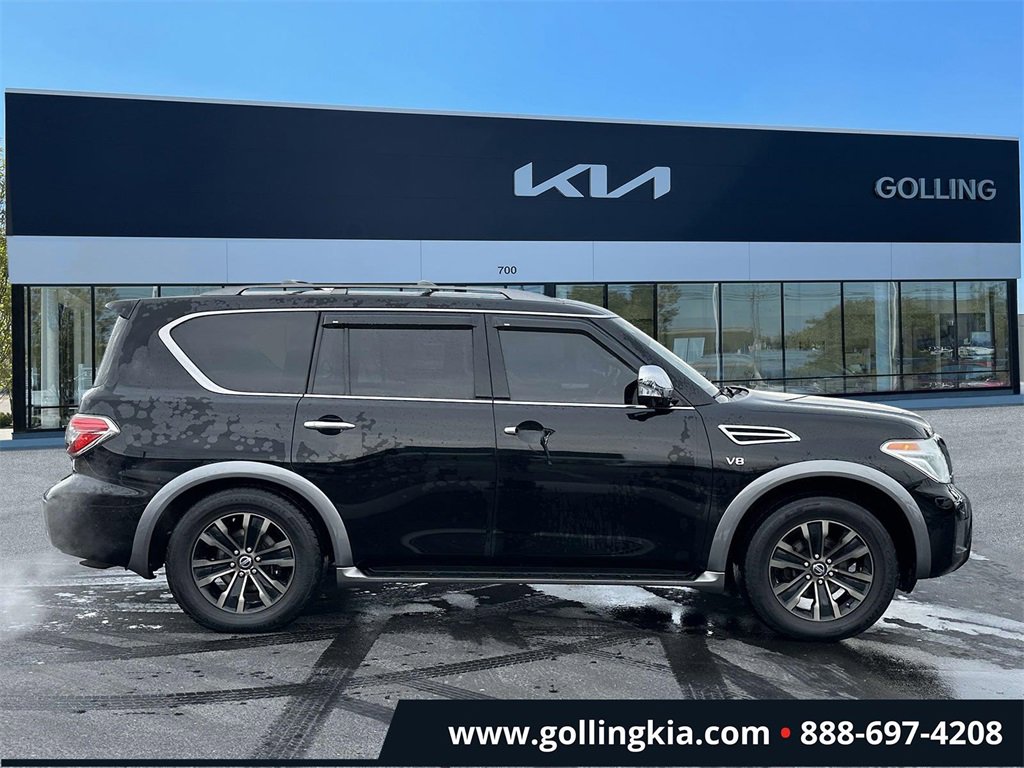 Used 2017 Nissan Armada Platinum with VIN JN8AY2NE5H9705417 for sale in Madison Heights, MI
