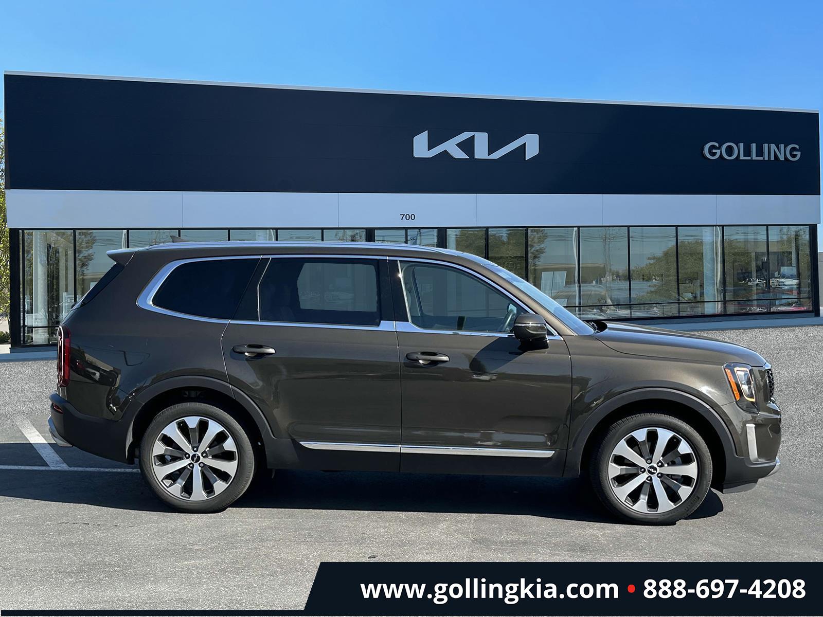 Certified 2022 Kia Telluride EX with VIN 5XYP34HC9NG196520 for sale in Madison Heights, MI