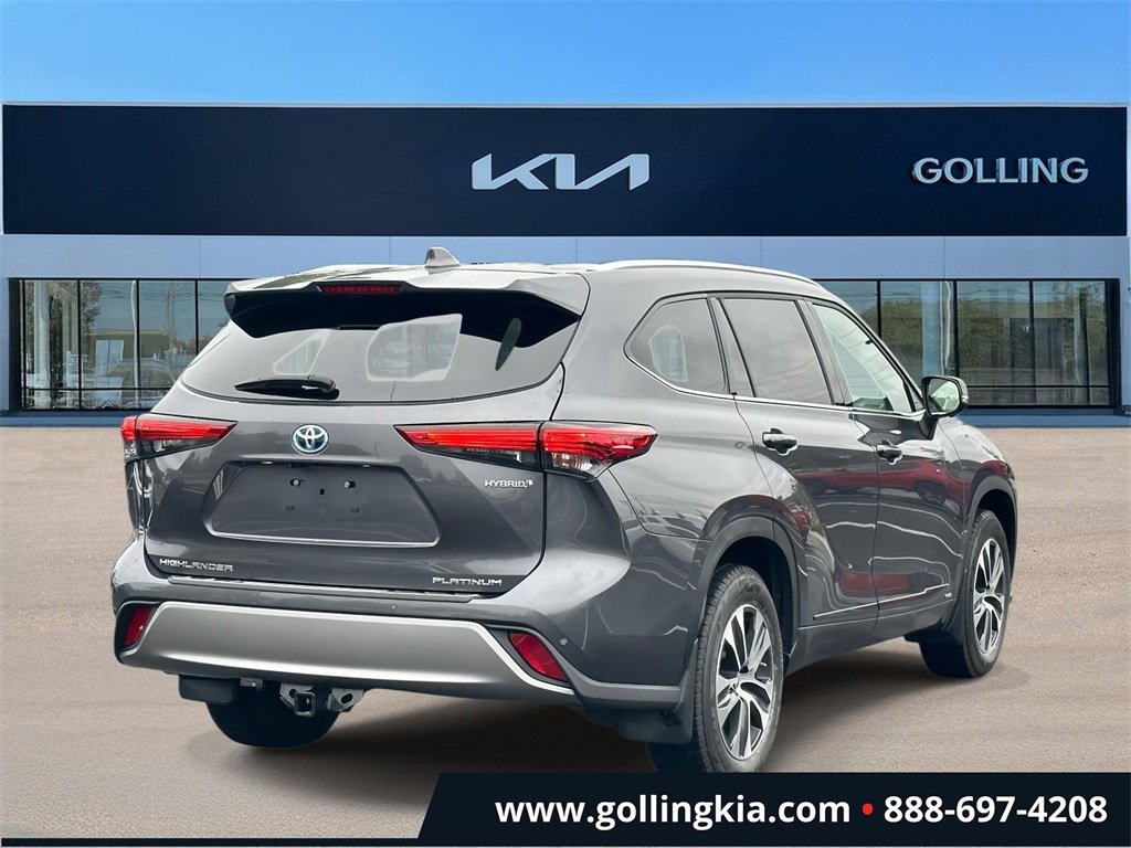 2023 Toyota Highlander Hybrid Platinum photo 2