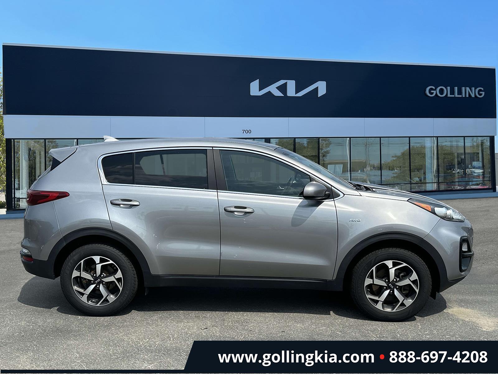 Used 2021 Kia Sportage LX with VIN KNDPMCAC4M7942398 for sale in Madison Heights, MI