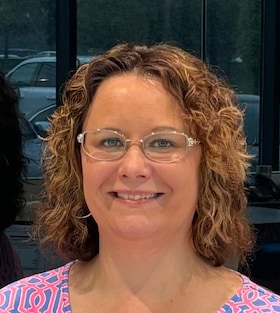 Staff member Mindy Debinski from 5ad4ca87ebeb