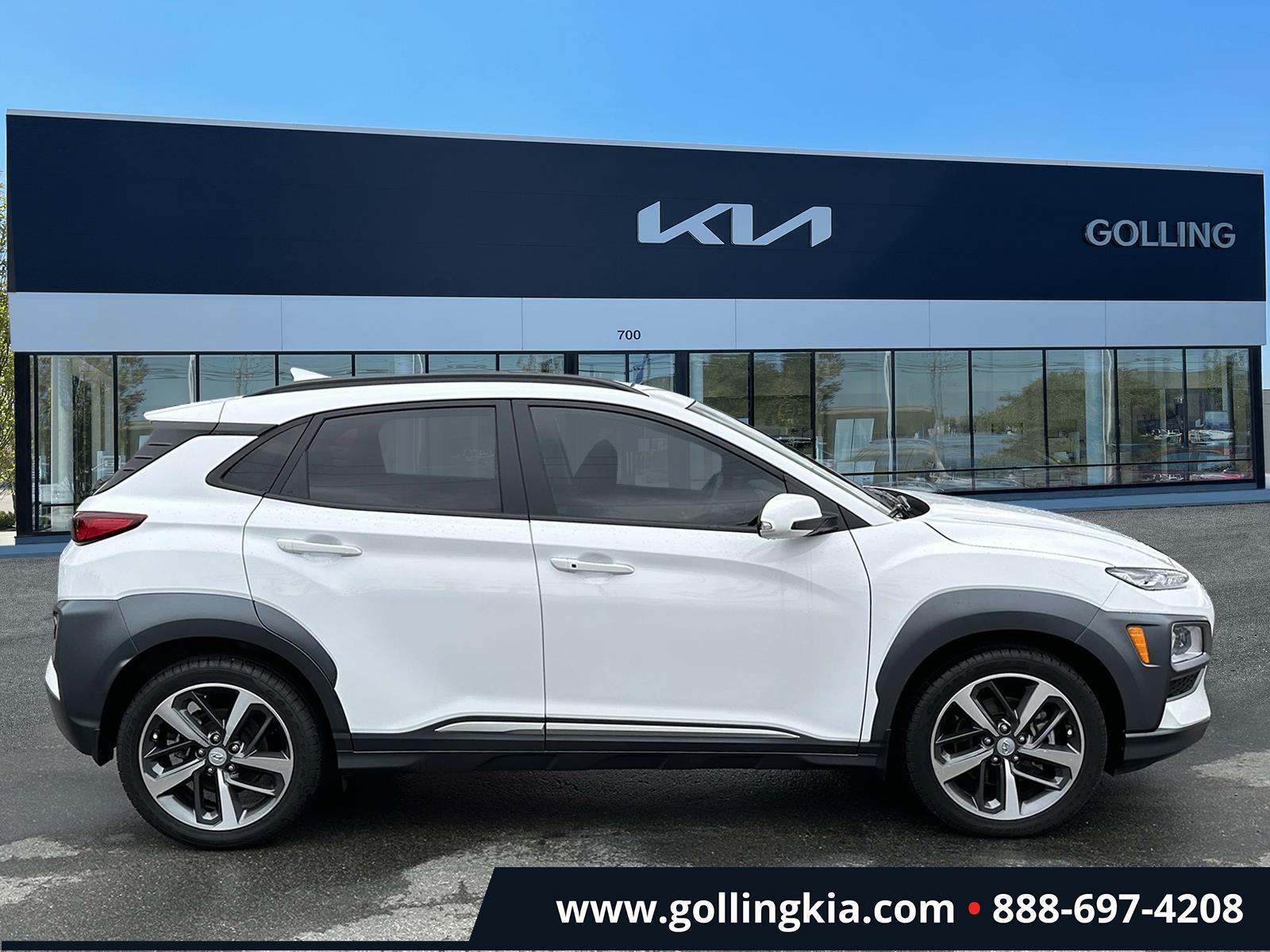 Used 2021 Hyundai Kona Limited with VIN KM8K33A53MU710340 for sale in Madison Heights, MI