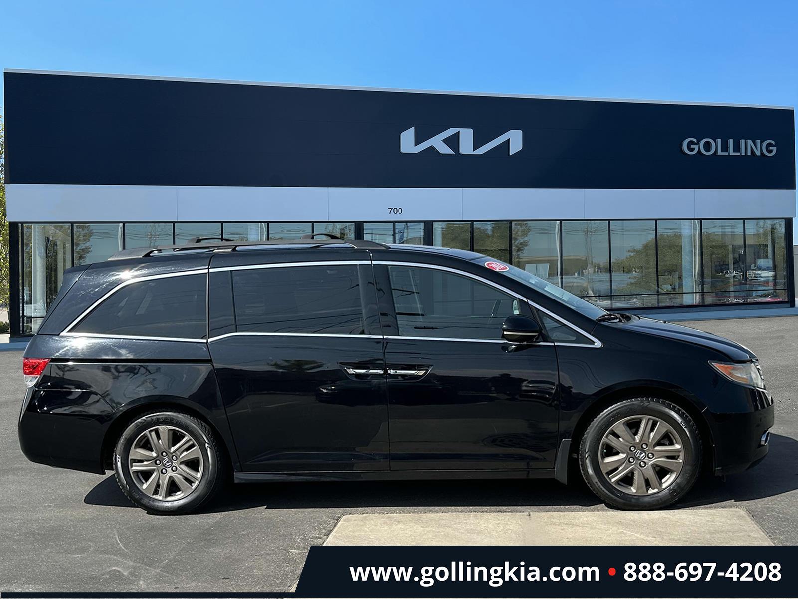 Used 2014 Honda Odyssey Touring with VIN 5FNRL5H95EB510254 for sale in Madison Heights, MI