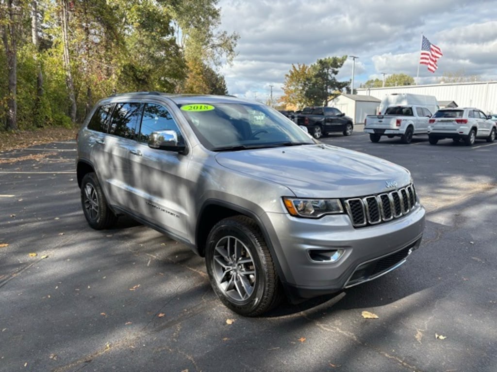 Certified 2018 Jeep Grand Cherokee Limited SUV