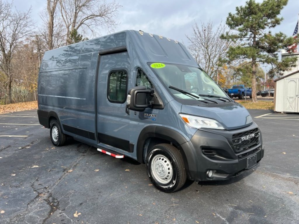 Used 2024 Ram Promaster 3500 EV Super High Roof Cargo Van