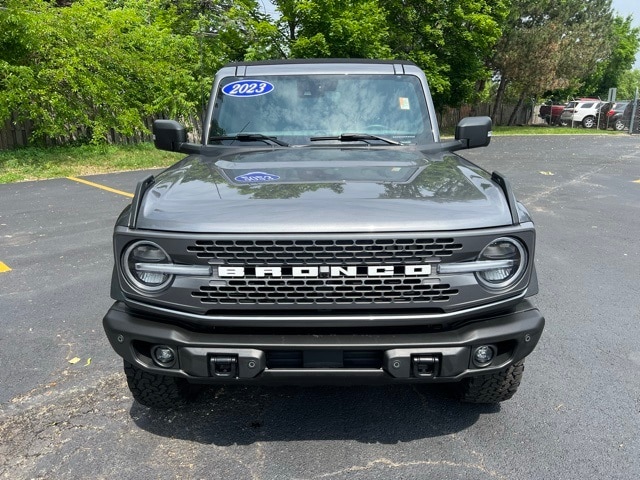 Used 2023 Ford Bronco 4-Door Badlands with VIN 1FMEE5DP3PLB29575 for sale in Bloomfield, MI