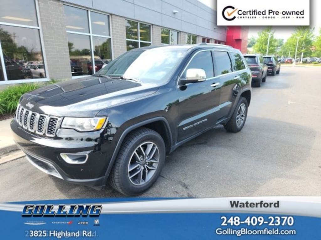 Certified 2020 Jeep Grand Cherokee Limited SUV