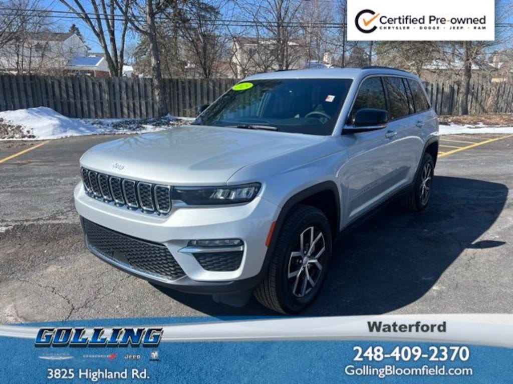 Certified 2025 Jeep Grand Cherokee Limited SUV