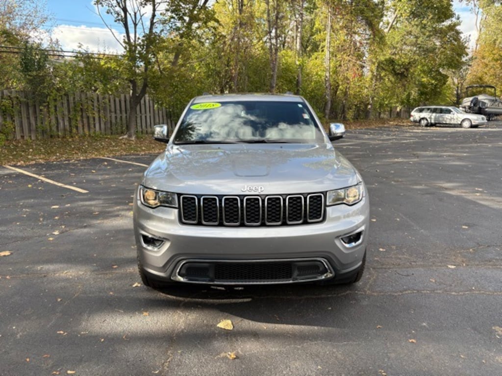Certified 2018 Jeep Grand Cherokee Limited SUV