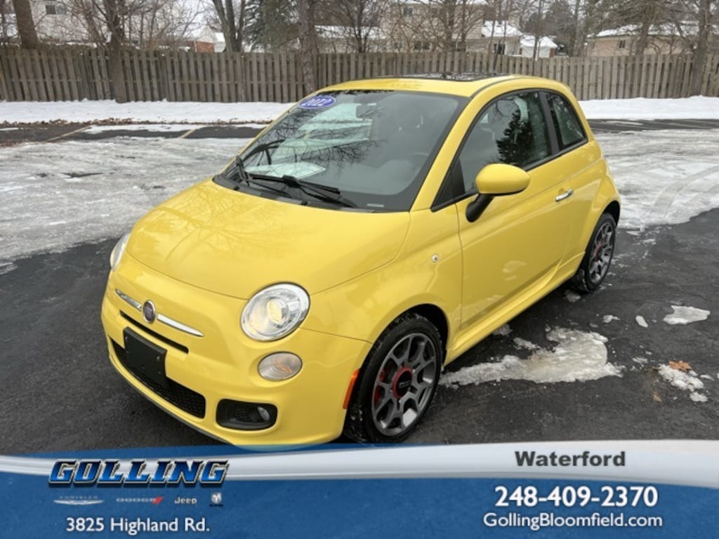 Used 2012 FIAT 500 Sport Hatchback