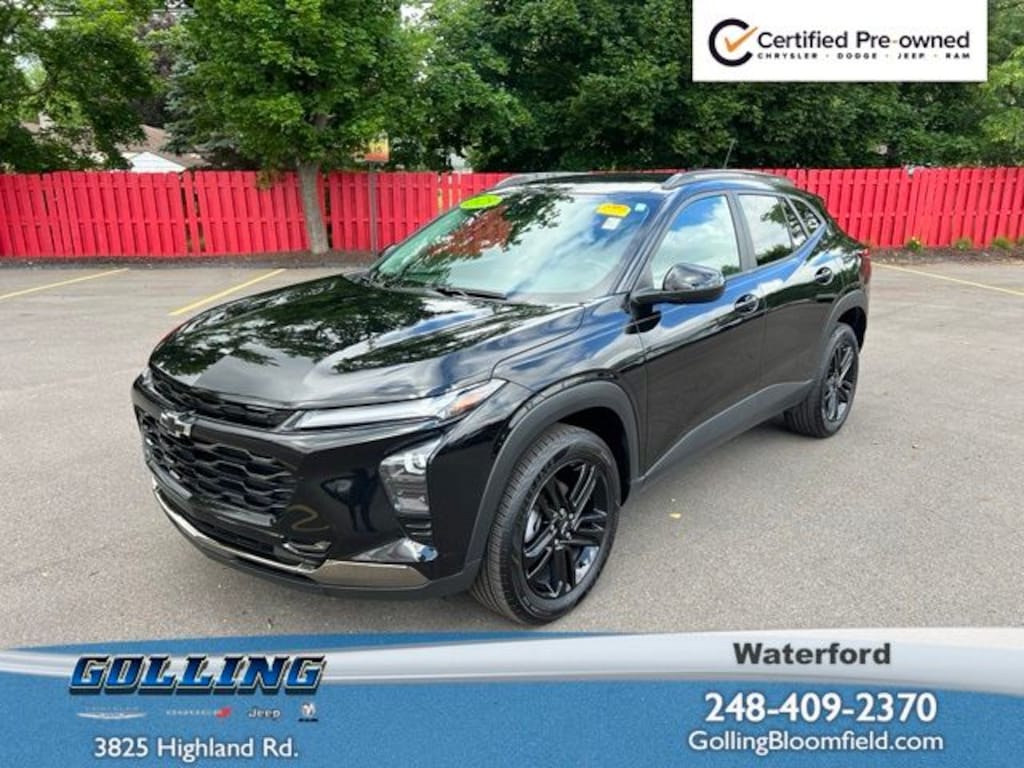 Certified 2025 Chevrolet Trax Activ SUV
