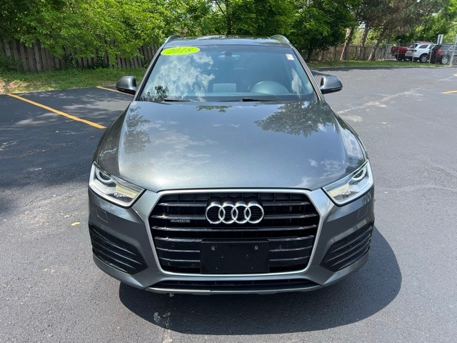Certified 2018 Audi Q3 Premium with VIN WA1ECCFS9JR003512 for sale in Bloomfield, MI