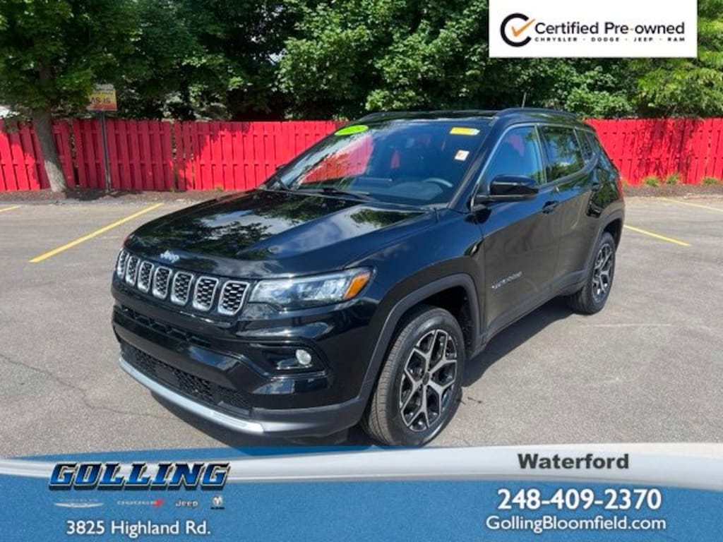 Certified 2025 Jeep Compass Limited SUV