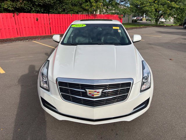 Certified 2018 Cadillac ATS Sedan Base with VIN 1G6AE5RX5J0163878 for sale in Bloomfield Township, MI